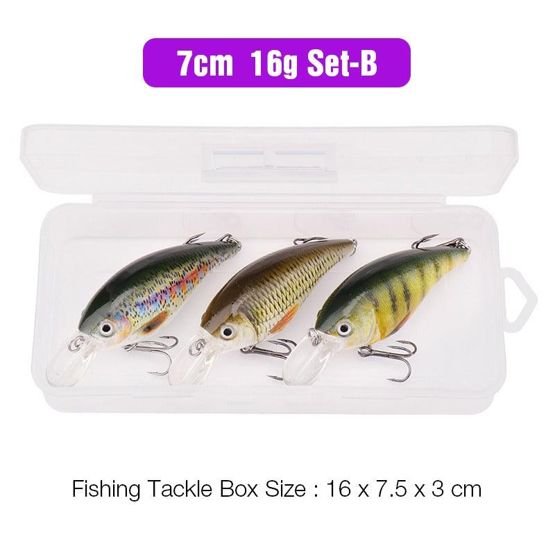 Floating Crankbait Wobbler Lures-USA Fish Bait