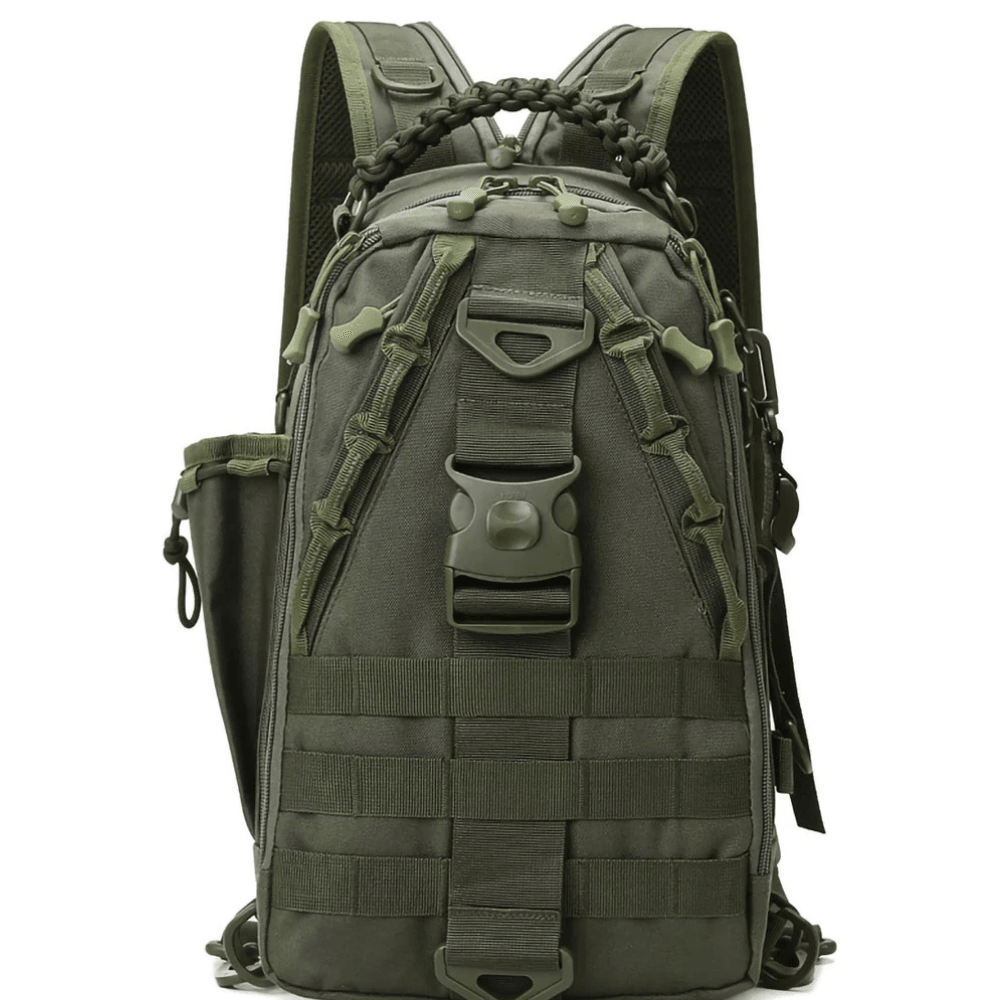 Fishing Tackle Backpack With Rod Holder - USA Fish Bait