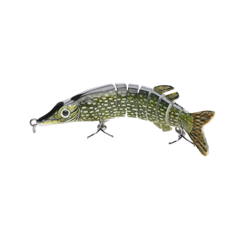 Segment Jointed Pike Lure-USA Fish Bait