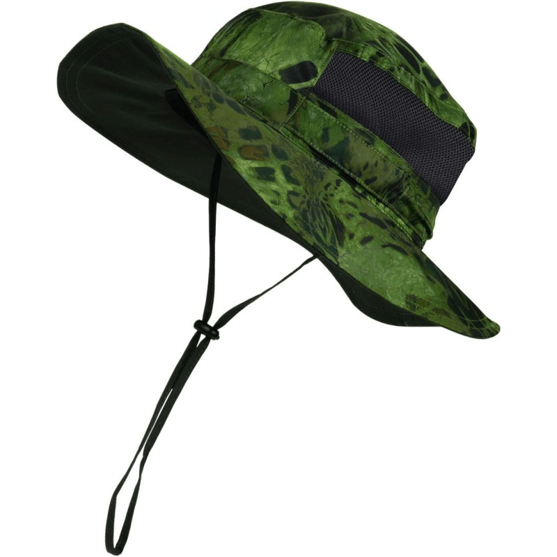 Lightweight Wide Brim Sun Hat For Outdoor Activities And Travel-USA Fish Bait