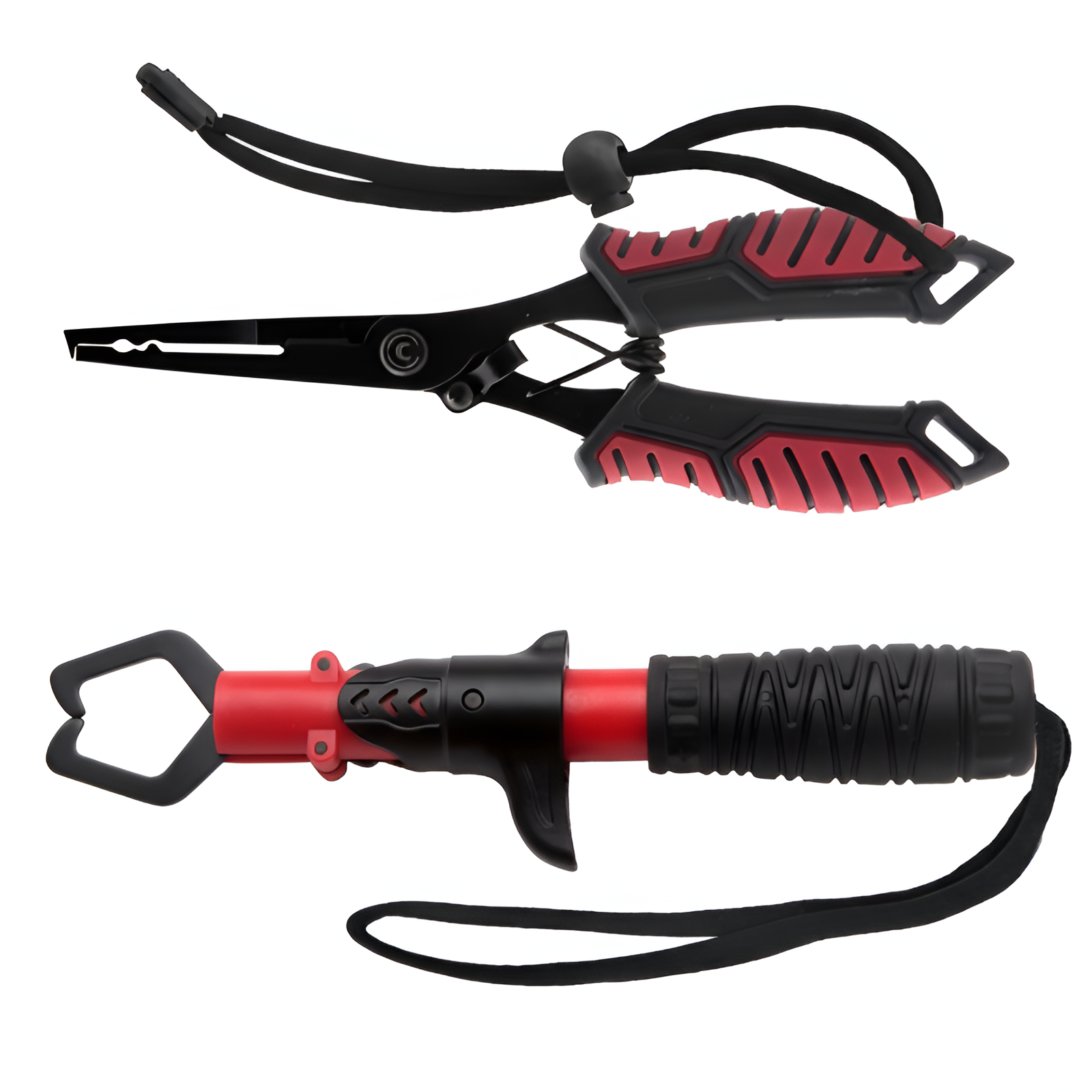 2pcs Durable Stainless Steel Fishing Pliers - Essential Tool for Easy Fish Control and Outdoor Fishing