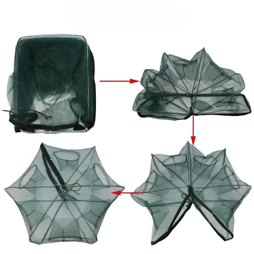 Portable Hexagon Fishing Net-USA Fish Bait