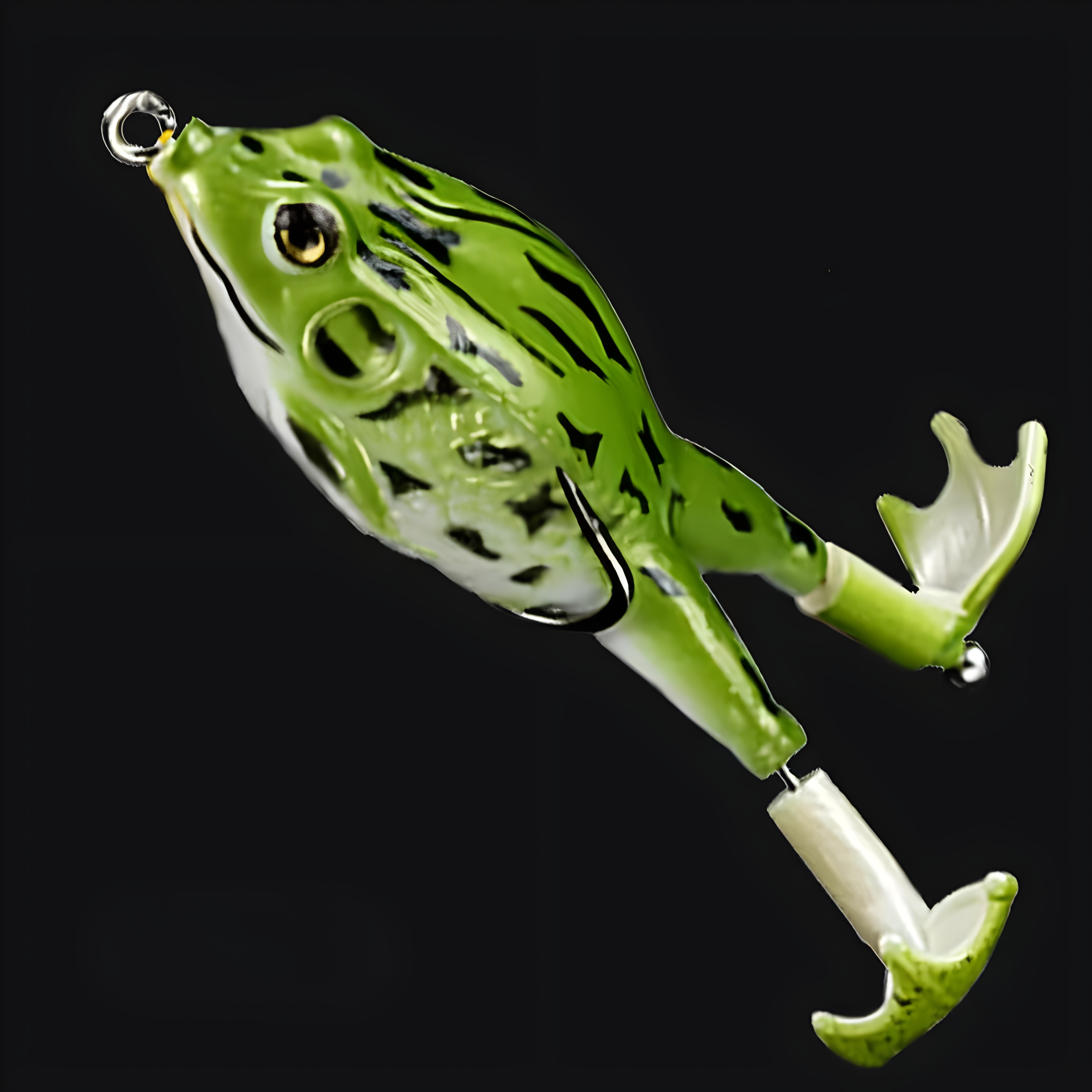 ANFS Frog Leg Lure Fishing Reel - Soft Artificial Fish Bait with Multi-Color Options