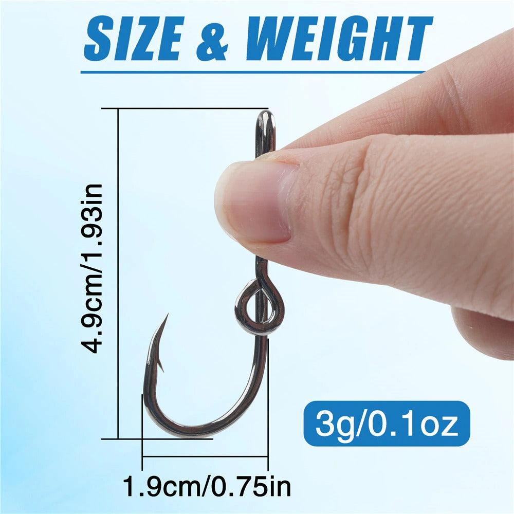 Customized Loop Eye Fishing Hook-USA Fish Bait