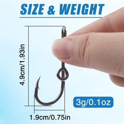 Customized Loop Eye Fishing Hook-USA Fish Bait