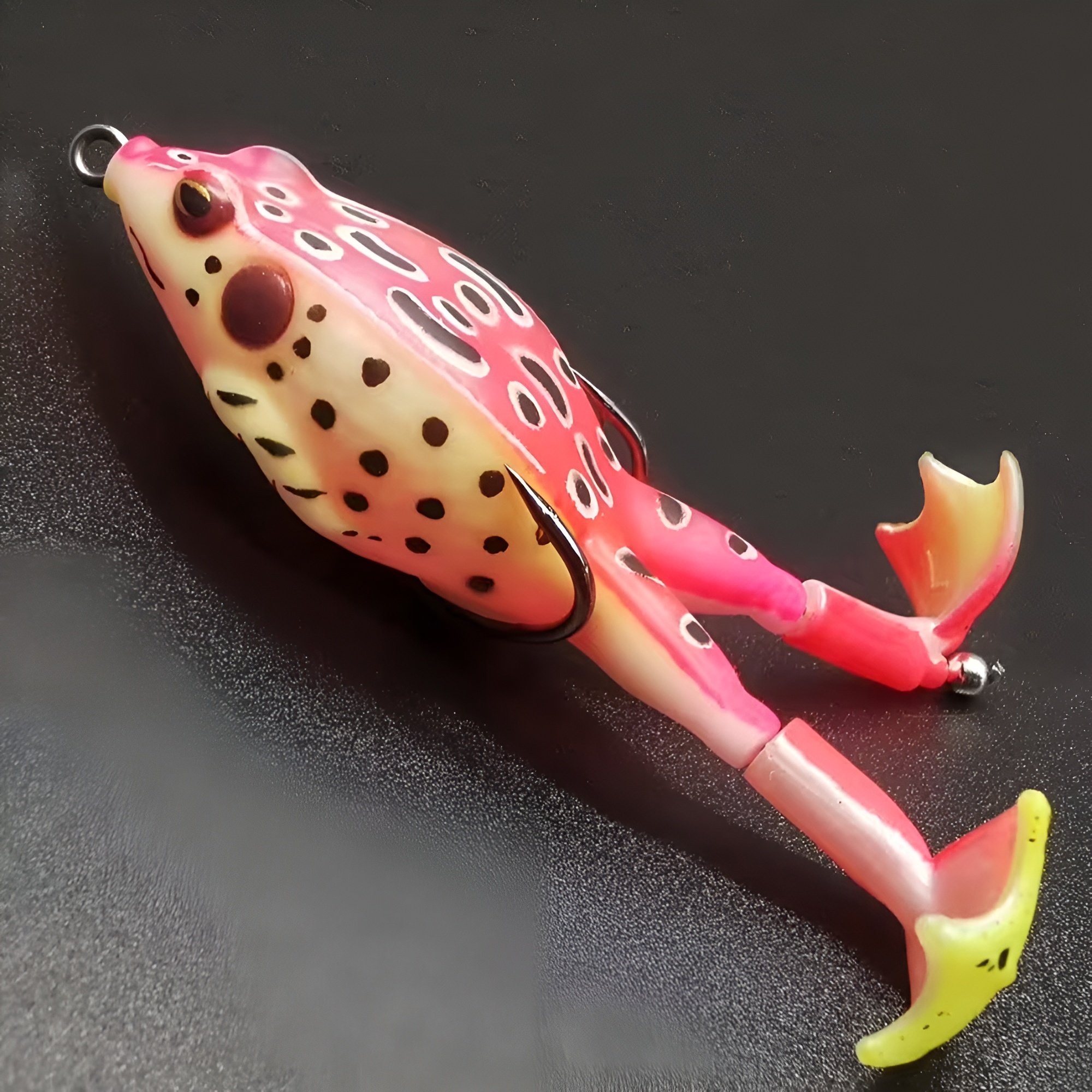 ANFS Frog Leg Lure Fishing Reel - Soft Artificial Fish Bait with Multi-Color Options