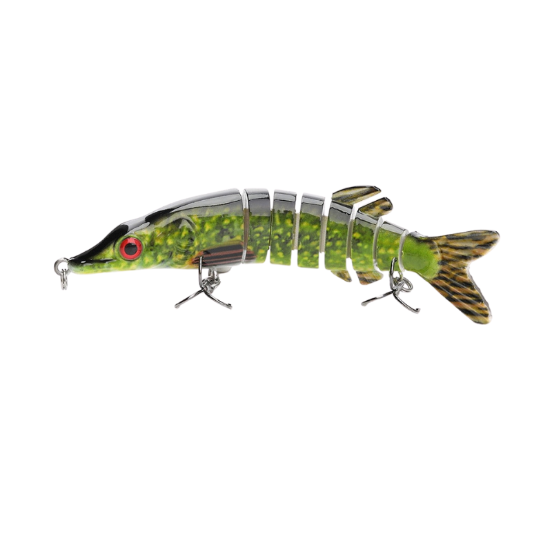 Segment Jointed Pike Lure-USA Fish Bait