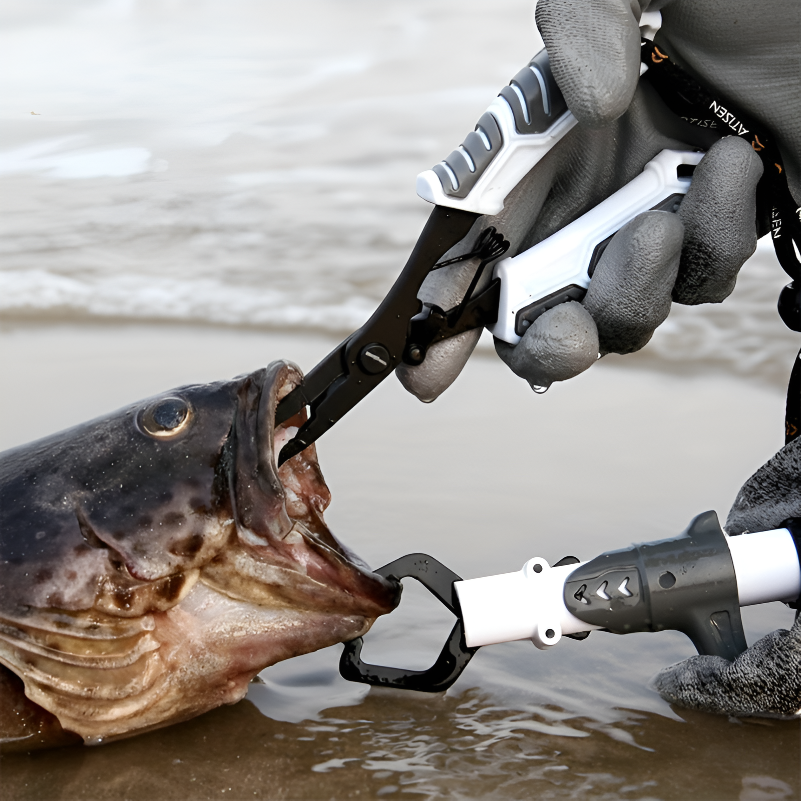 2pcs Durable Stainless Steel Fishing Pliers - Essential Tool for Easy Fish Control and Outdoor Fishing