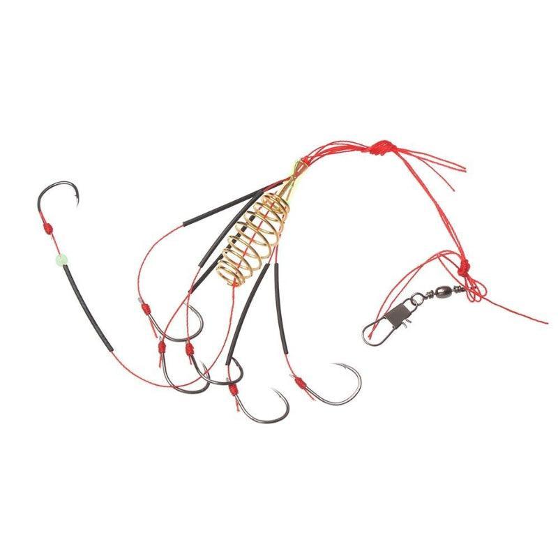 Bait Trap Feeder Cage Sharp Fishing Hook - USA Fish Bait