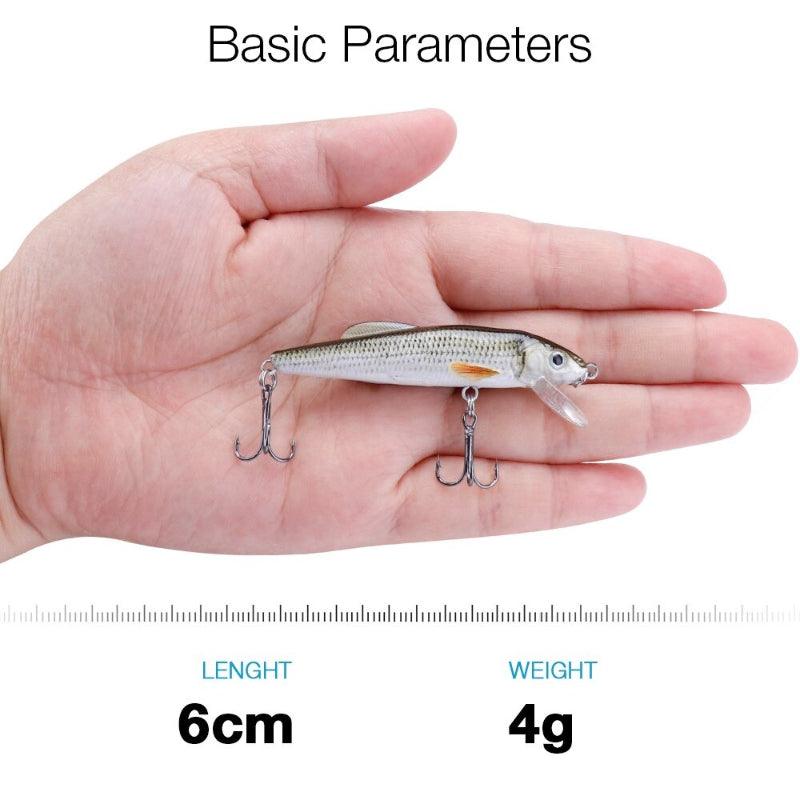 Minnow Fishing Swimbait Lure-USA Fish Bait