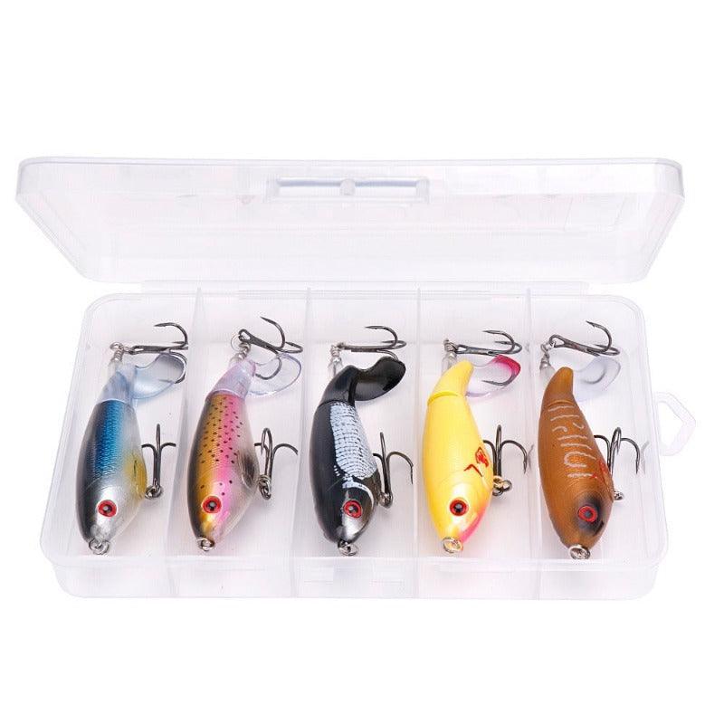 Topwater Rotate Tail Lures-USA Fish Bait