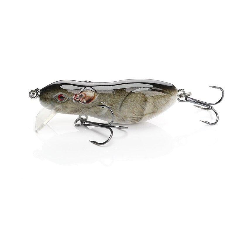 Hard Swimbait Crankbait Black Minnow Fishing Lure - USA Fish Bait