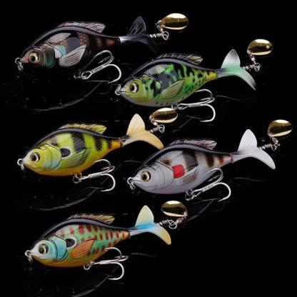 Whopper Popper Fishing Lures-USA Fish Bait