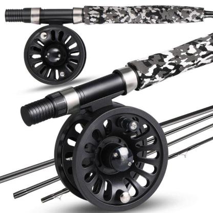 Carbon Fly Fishing Combo-USA Fish Bait