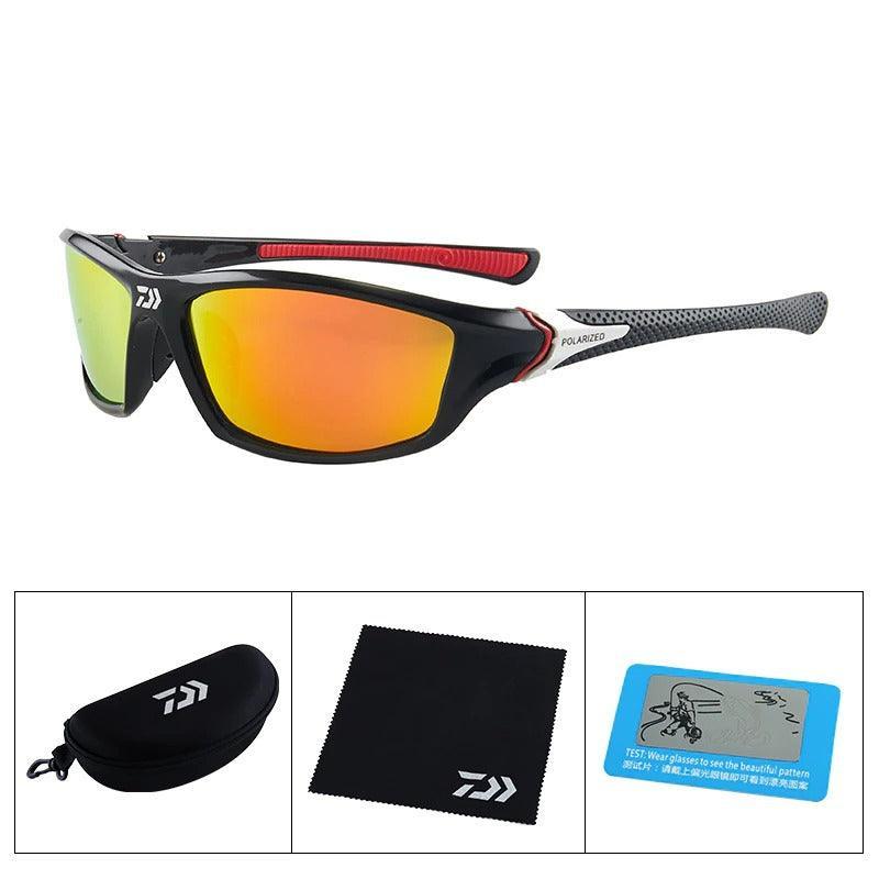 Outdoor Polarized Fishing Sunglasses-USA Fish Bait