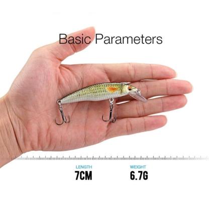 Pike Floating Minnow Lures-USA Fish Bait