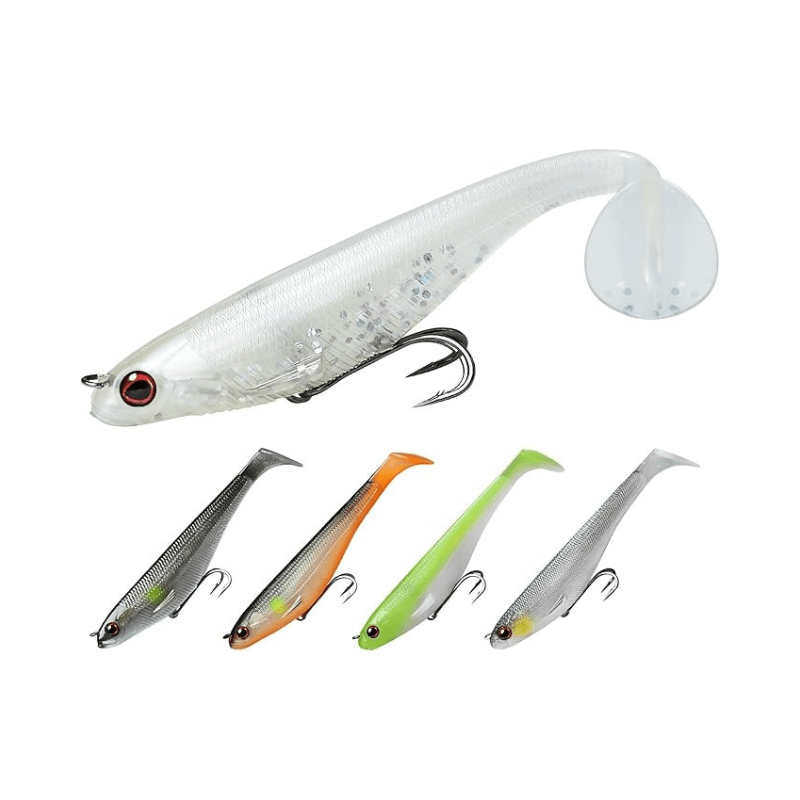 Pre-Rigged Soft Fishing Lures With Spinner Ready-to-Use Baits-USA Fish Bait