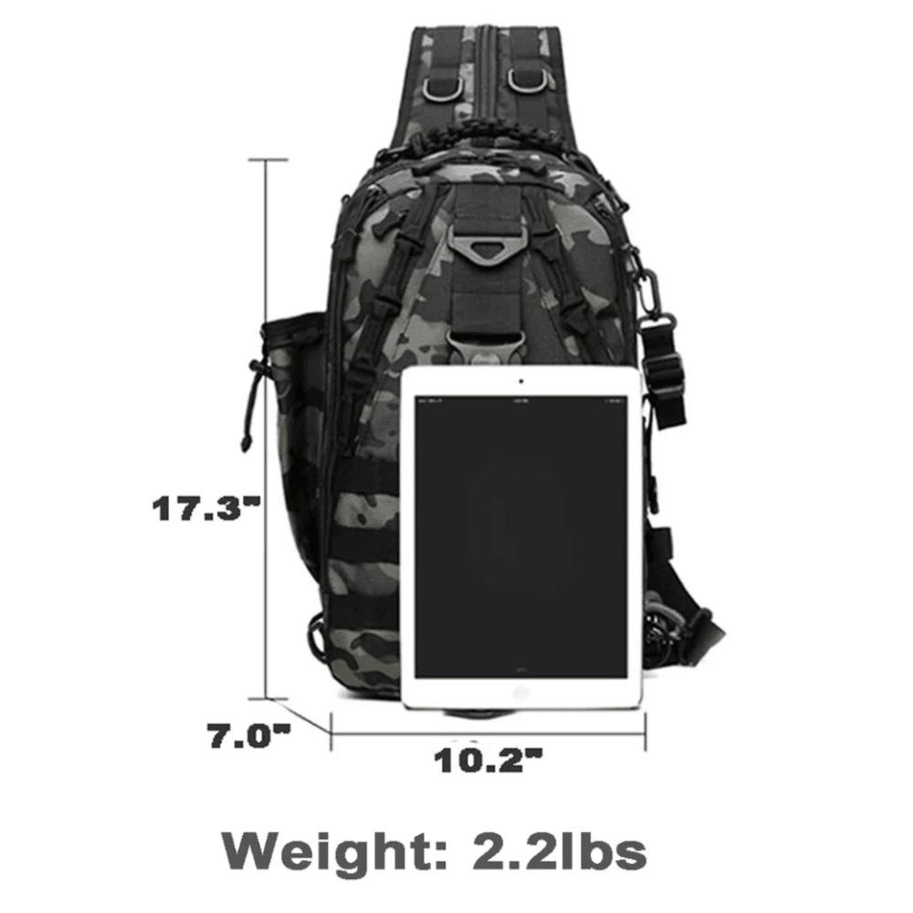 Versatile Fishing Backpack-USA Fish Bait