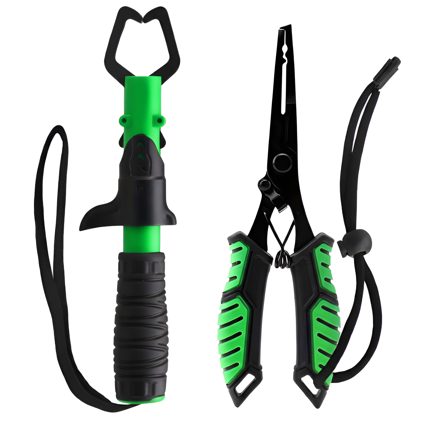 2pcs Durable Stainless Steel Fishing Pliers - Essential Tool for Easy Fish Control and Outdoor Fishing