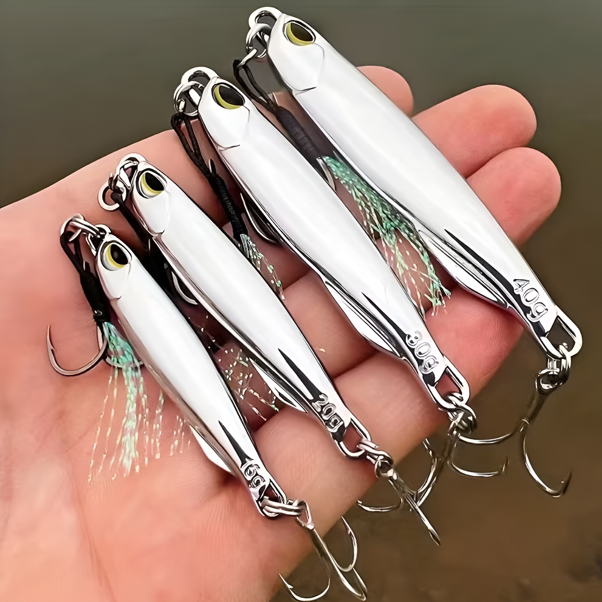 Bait Bass Fishing Bait Tackle Trout Jigging Lure Jigs Saltwater Lures