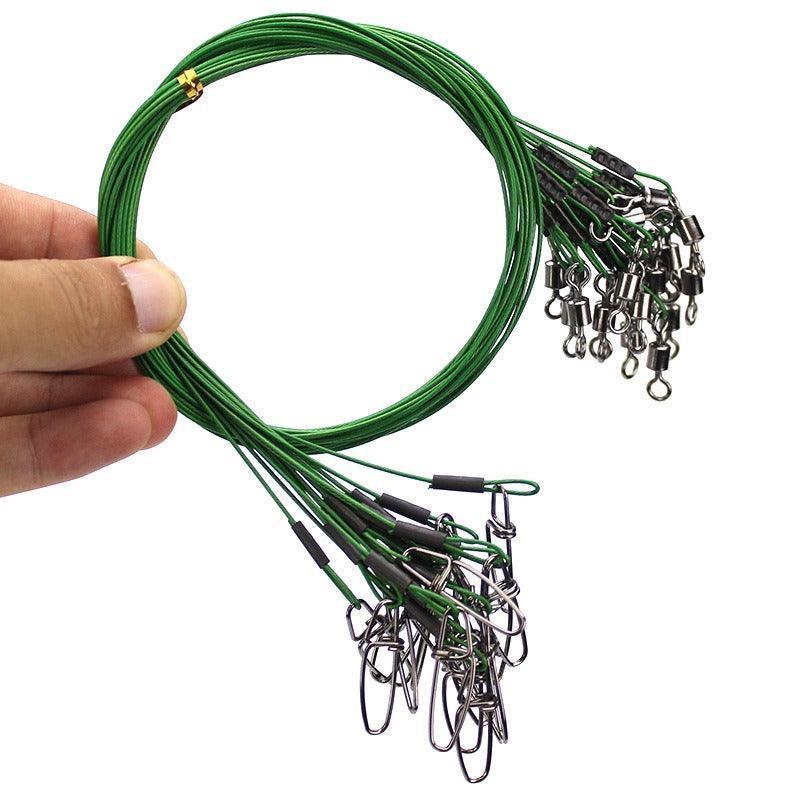 Steel Wire Leader Line Reliable Strength for Tough Fishing Conditions-USA Fish Bait