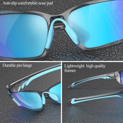 Polarized Sports Unisex Sunglasses - USA Fish Bait