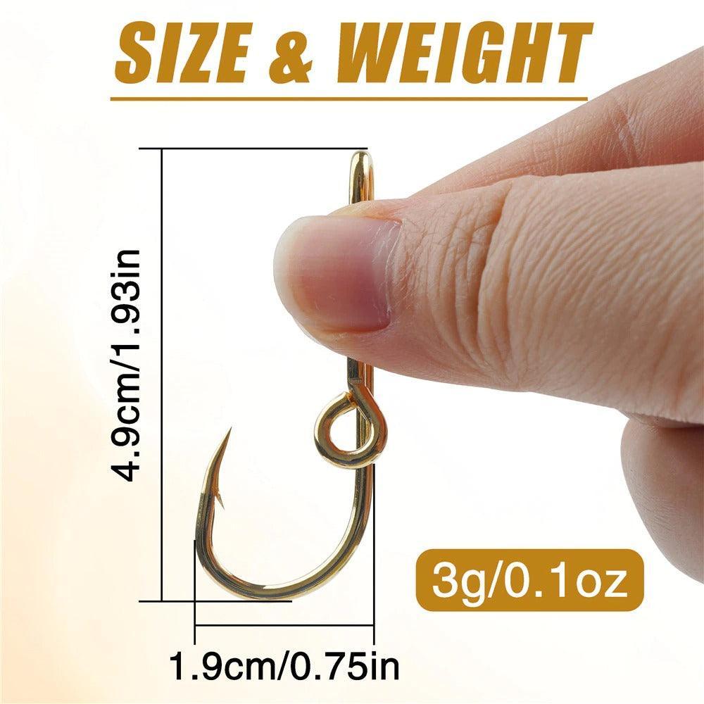 Customized Loop Eye Fishing Hook-USA Fish Bait