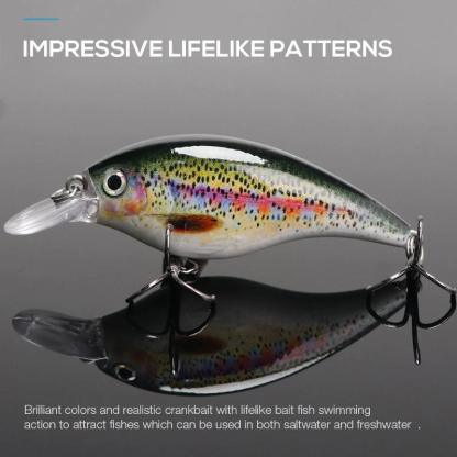 Crankbaits Artificial Fishing Lures-USA Fish Bait