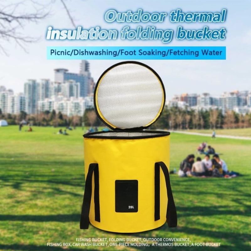 Thicken Insulation Bag Bucket-USA Fish Bait