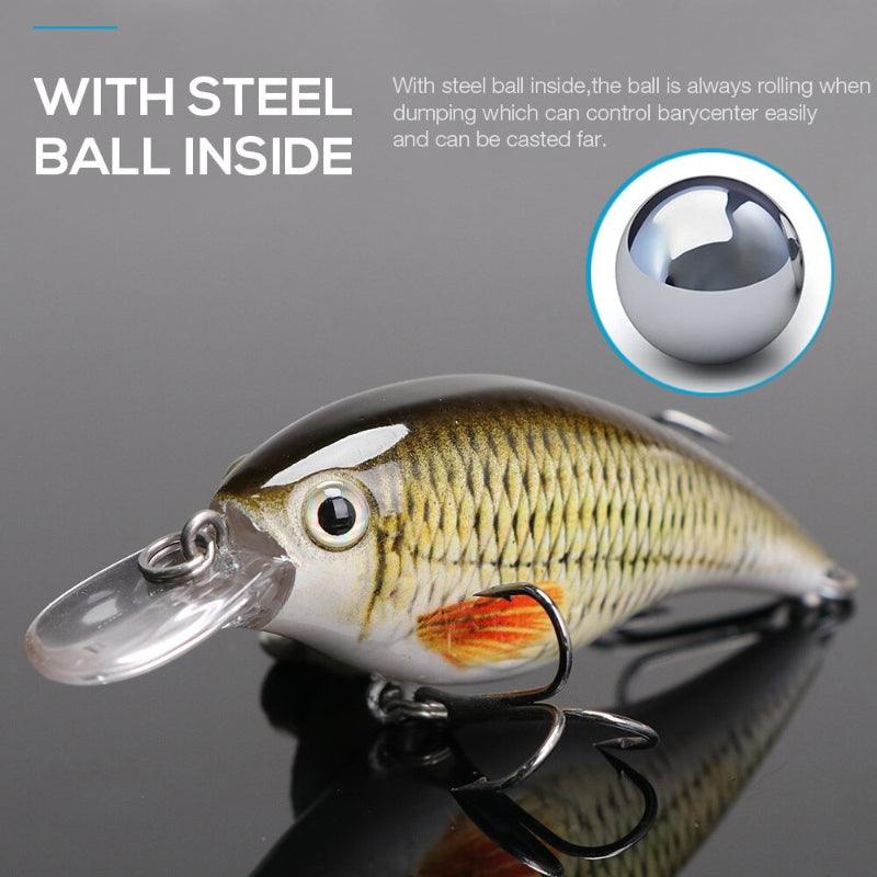 Crankbaits Artificial Fishing Lures-USA Fish Bait