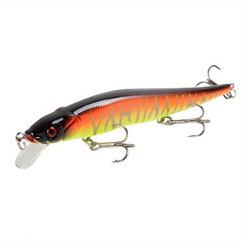 1pc Minnow Fishing Lure Isca Artificial Hard Bait 115mm/ 4.52in /14g Trolling Wobblers on Pike Crankbait Pesca Carp Peche Tackle