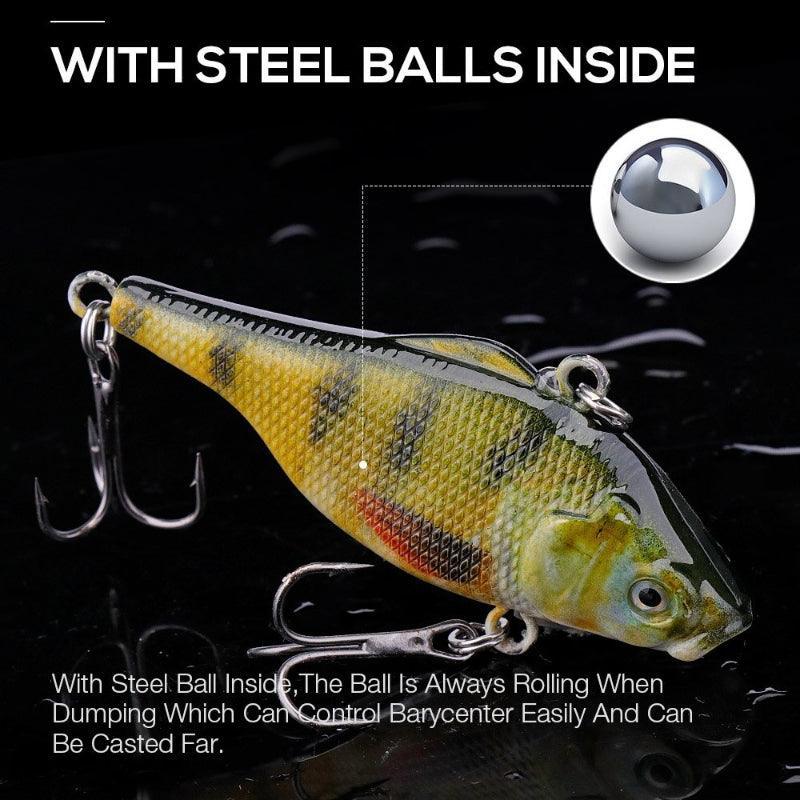 65MM 12G Winter Wobbler Fishing Lure Set - USA Fish Bait