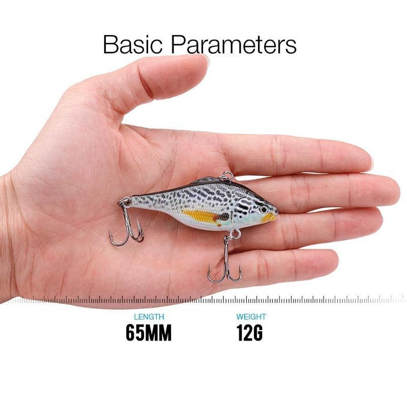 65MM 12G Winter Wobbler Fishing Lure Set - USA Fish Bait