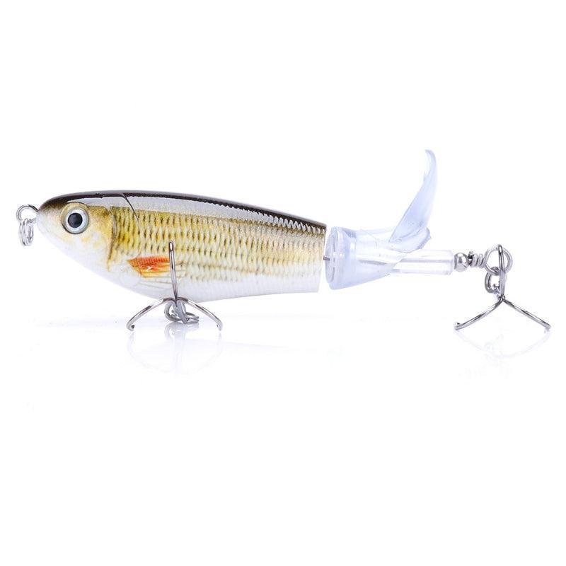 8CM 14G Topwater Whopper Popper Lures-USA Fish Bait