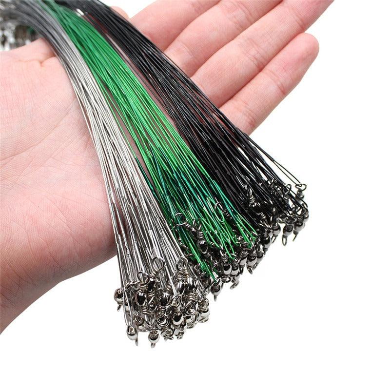 Steel Wire Leader Line Reliable Strength for Tough Fishing Conditions-USA Fish Bait