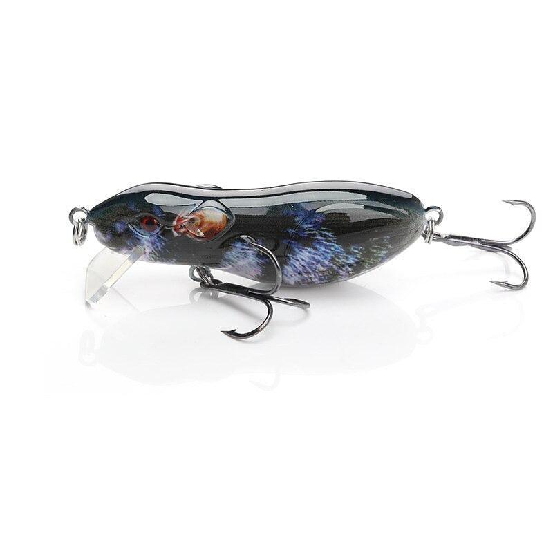 Hard Swimbait Crankbait Black Minnow Fishing Lure - USA Fish Bait