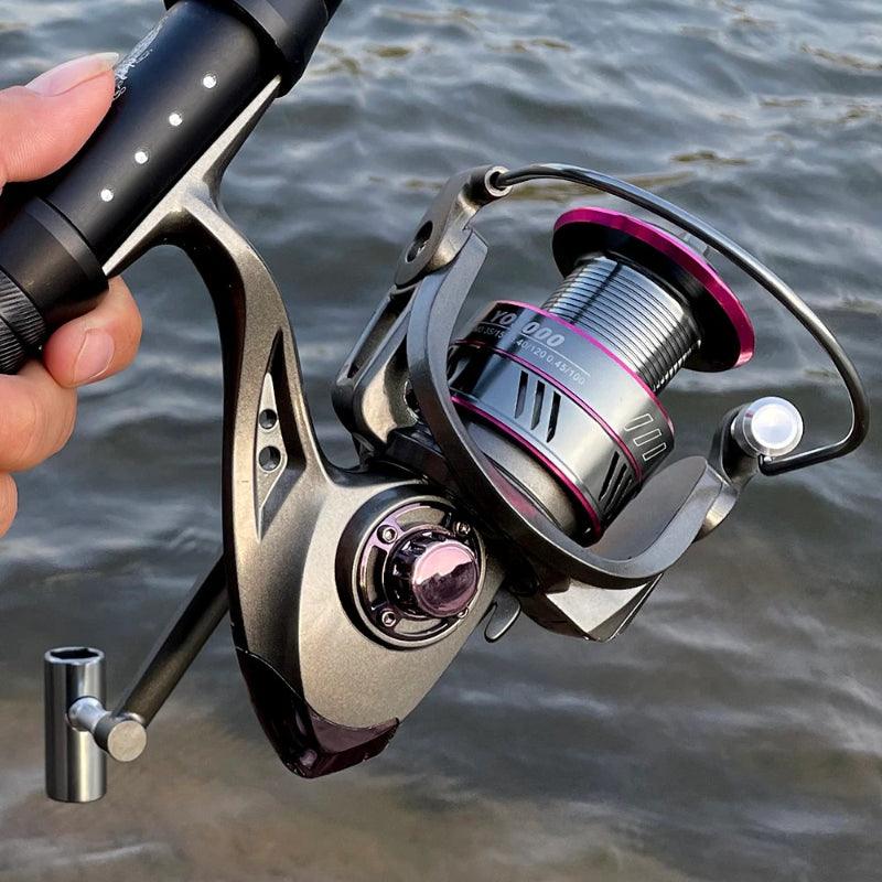 Metal Spool Spinning Wheel-USA Fish Bait