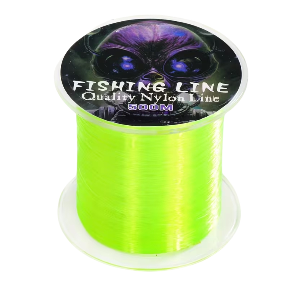 Fishing Line 500 Meters/547 Yards Nylon Fishing Line 7-38 Pounds Abrasion-Resistant Nylon Single Weave Line for Fishing Supplies