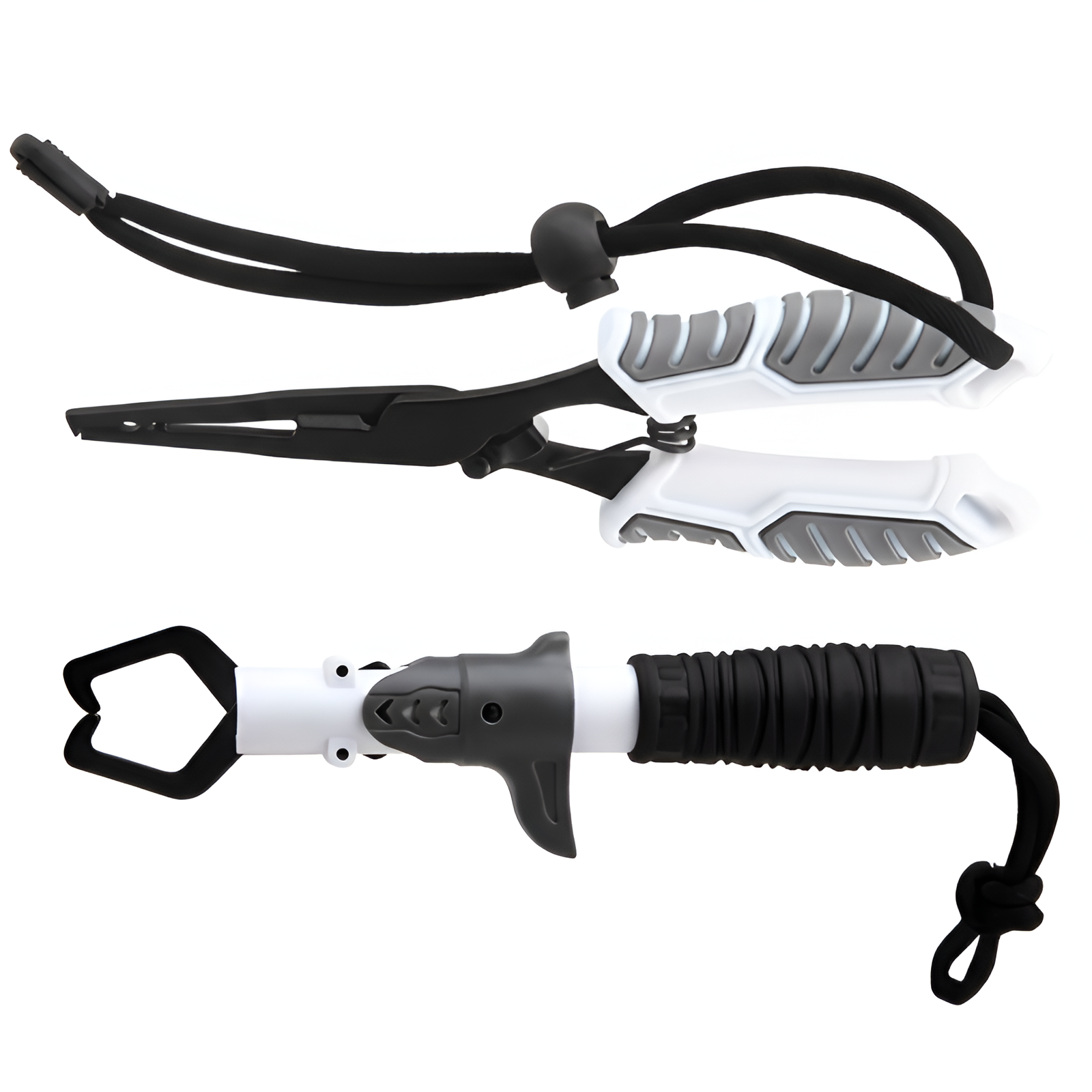 2pcs Durable Stainless Steel Fishing Pliers - Essential Tool for Easy Fish Control and Outdoor Fishing