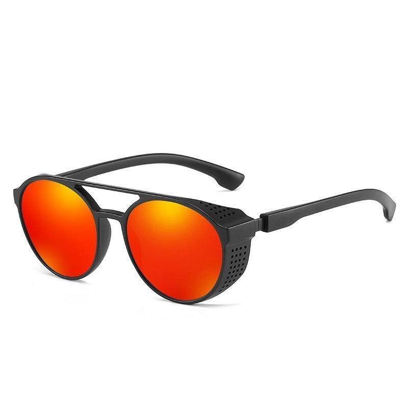 Round Polarized Classic Sunglasses-USA Fish Bait