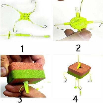 Bighead Carp Fishing Flipper Hooks-USA Fish Bait
