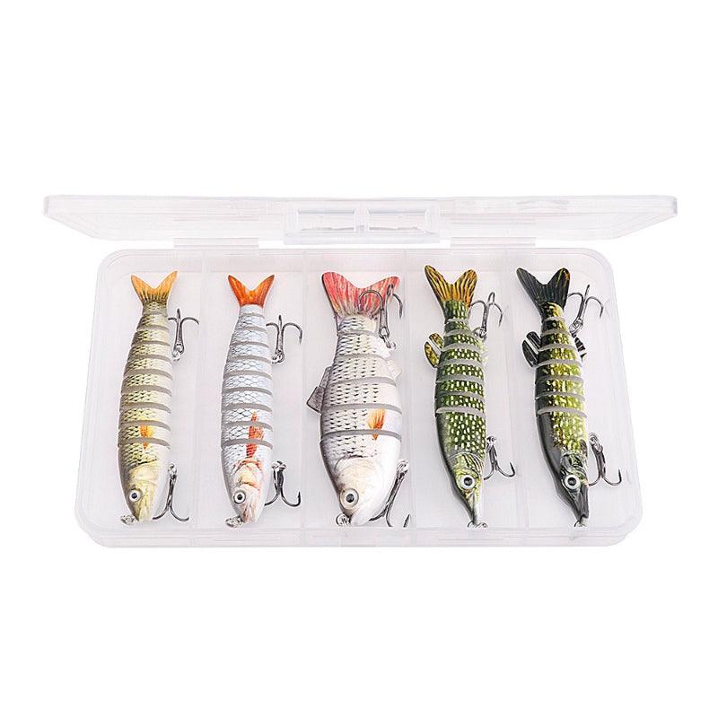 Slow Sinking Pike Wobblers Fishing Lure Set - USA Fish Bait