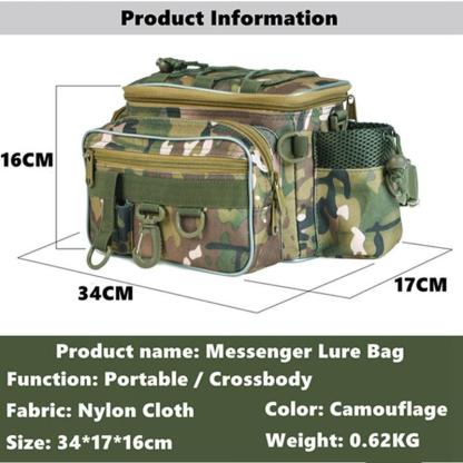 Portable Fishing Shoulder Bag-USA Fish Bait