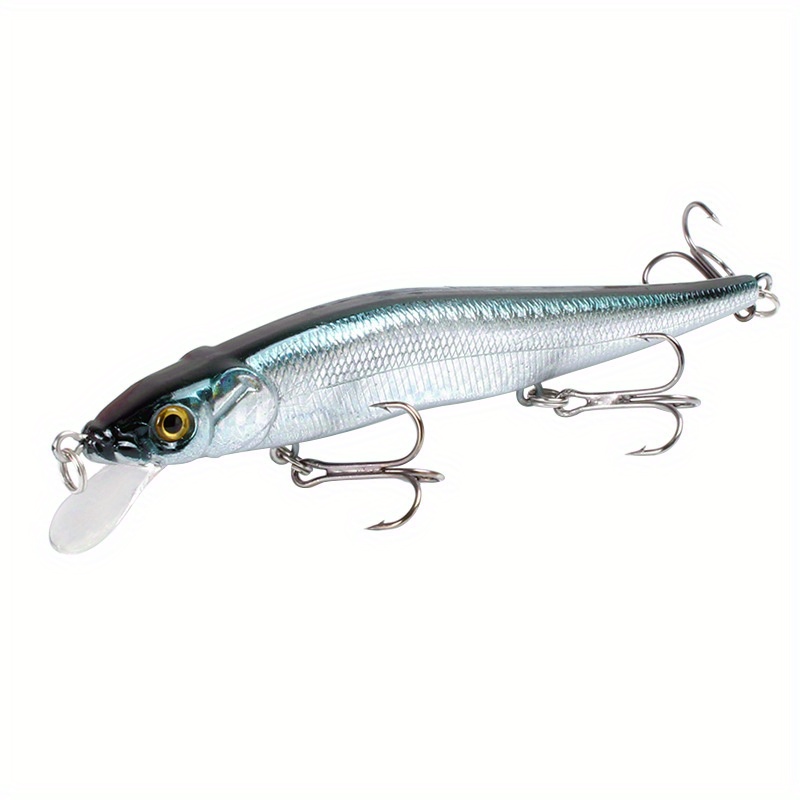 1pc Minnow Fishing Lure Isca Artificial Hard Bait 115mm/ 4.52in /14g Trolling Wobblers on Pike Crankbait Pesca Carp Peche Tackle
