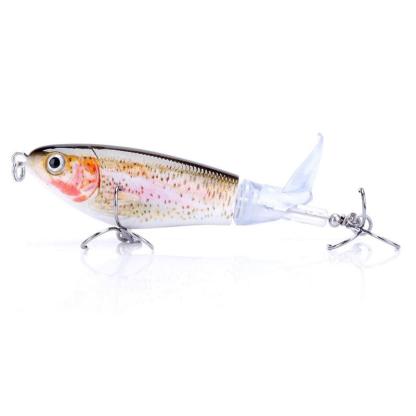 8CM 14G Topwater Whopper Popper Lures-USA Fish Bait