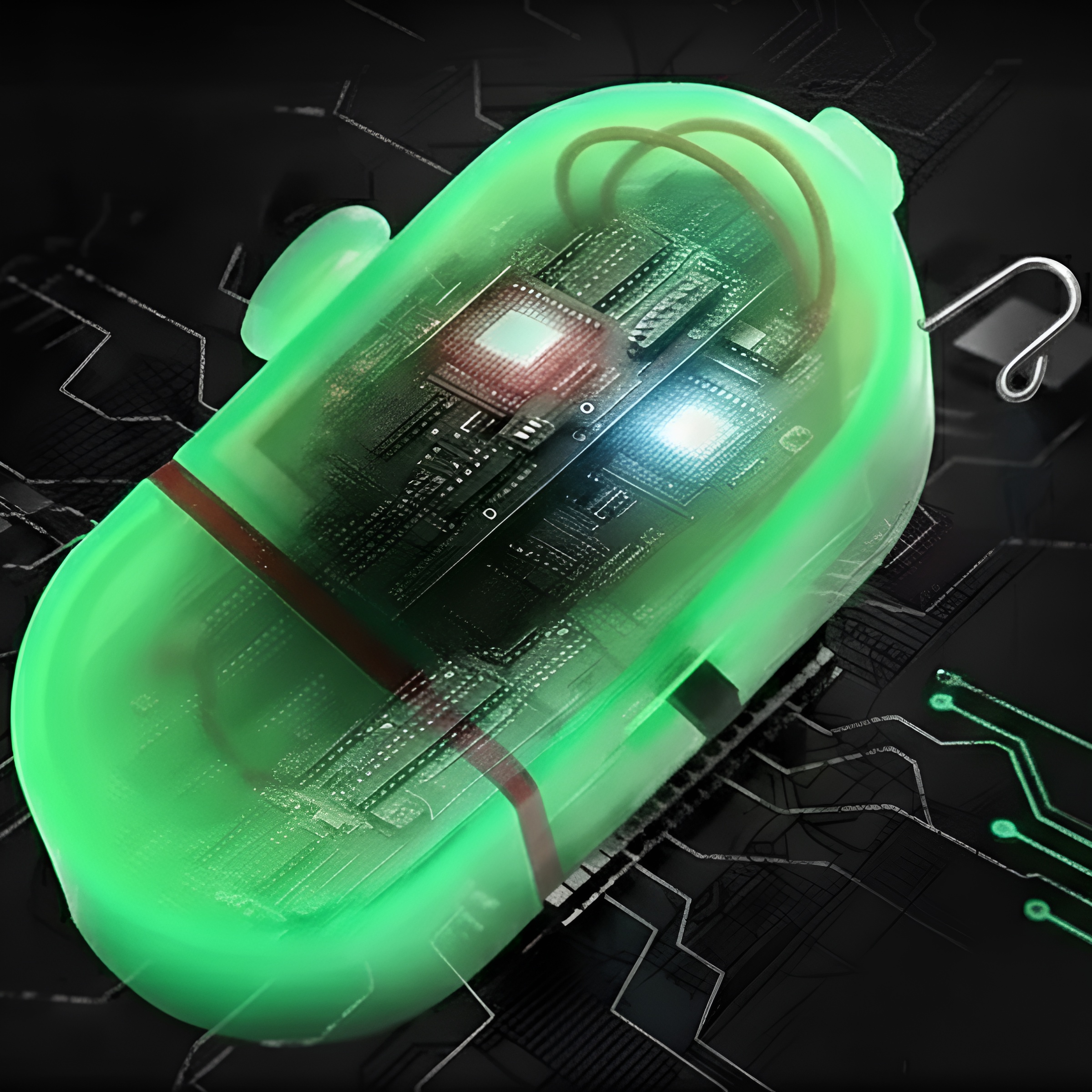 LED Fishing Bite Alarm Indicator For Rod