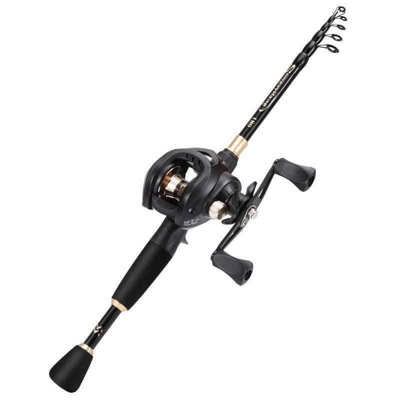 Carbon Baitcasting Rod Reel-USA Fish Bait