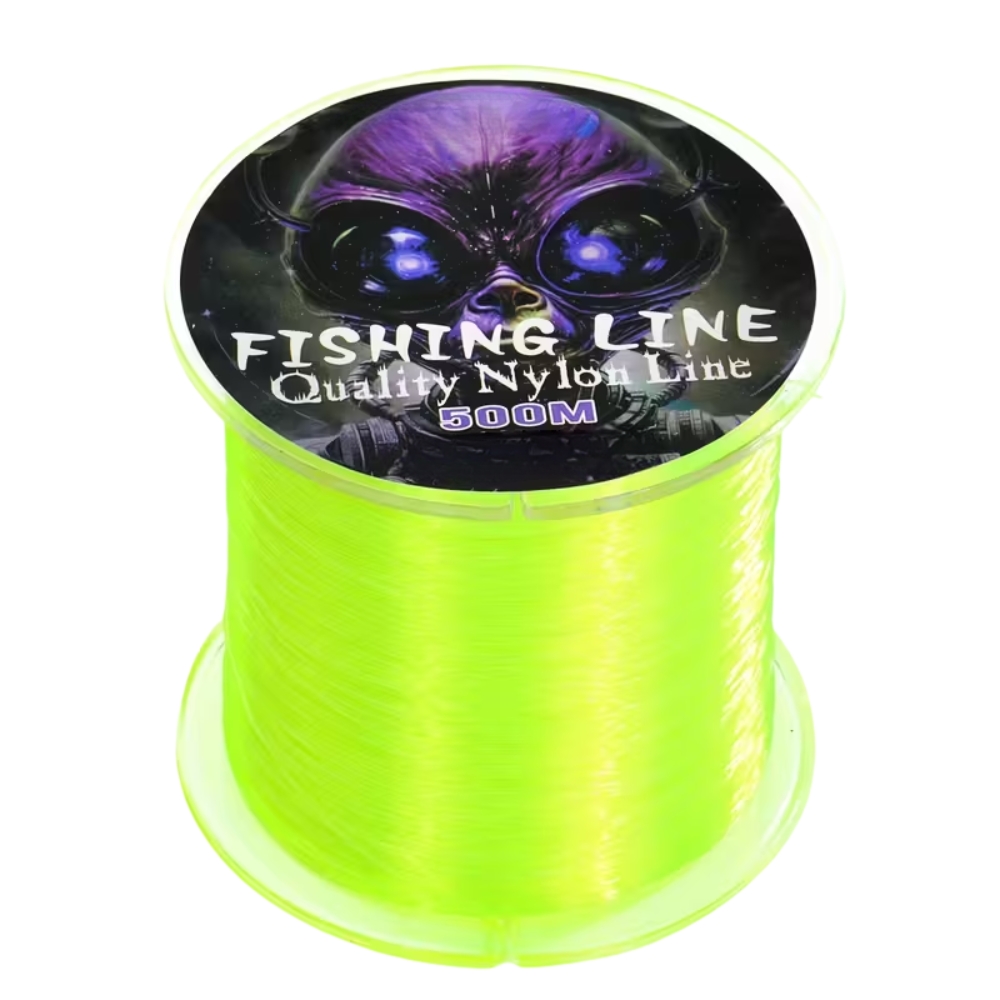 Fishing Line 500 Meters/547 Yards Nylon Fishing Line 7-38 Pounds Abrasion-Resistant Nylon Single Weave Line for Fishing Supplies