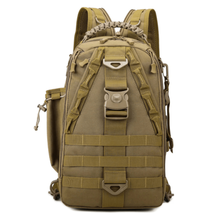 Fishing Tackle Backpack With Rod Holder - USA Fish Bait