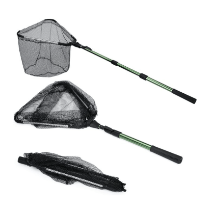 Telescoping Fishing Landing Net For Extendable Handle-USA Fish Bait
